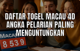 Togel Macau 4D dan strategi angkanya