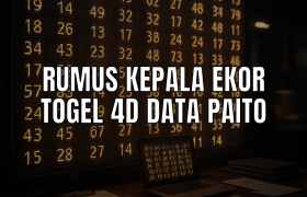 Rumus kepala ekor dalam analisis data paito togel 4D.